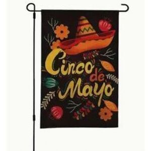 Cinco De Mayo Garden Flag Home Casual Boho Holiday Outdoor Indoor Decor New *